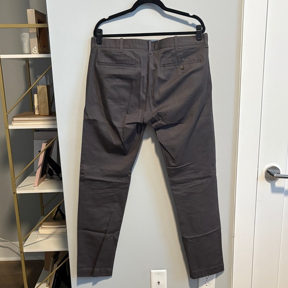 J. Crew Men's Mercantile Flex Slim Dark Gray Pants - Picture 4 of 7